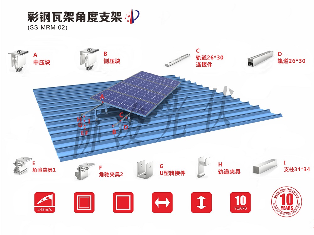 彩钢瓦架角度支架和彩钢瓦支架有什么差异