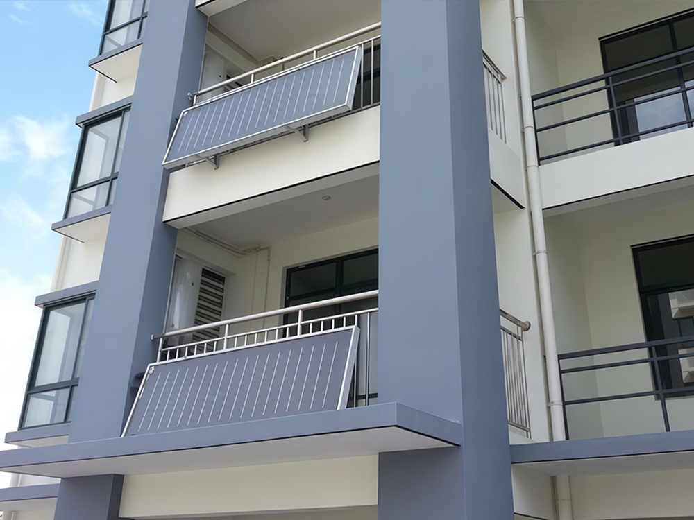 阳台光伏支架:安全安装,轻松开启家庭绿色发电